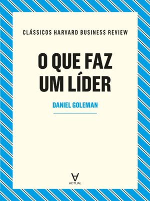 cover image of O que faz um lider?